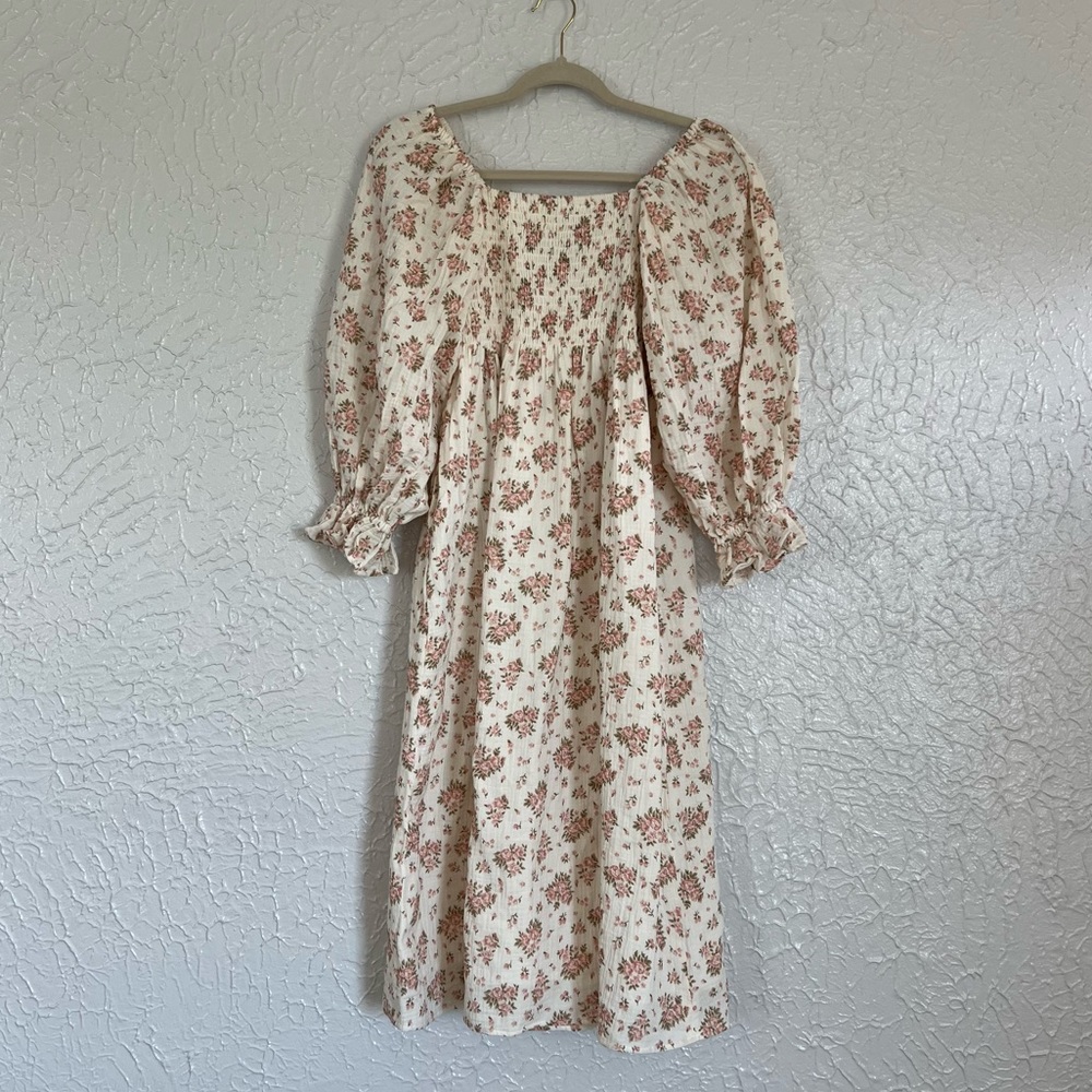 O.P.T midi floral dress